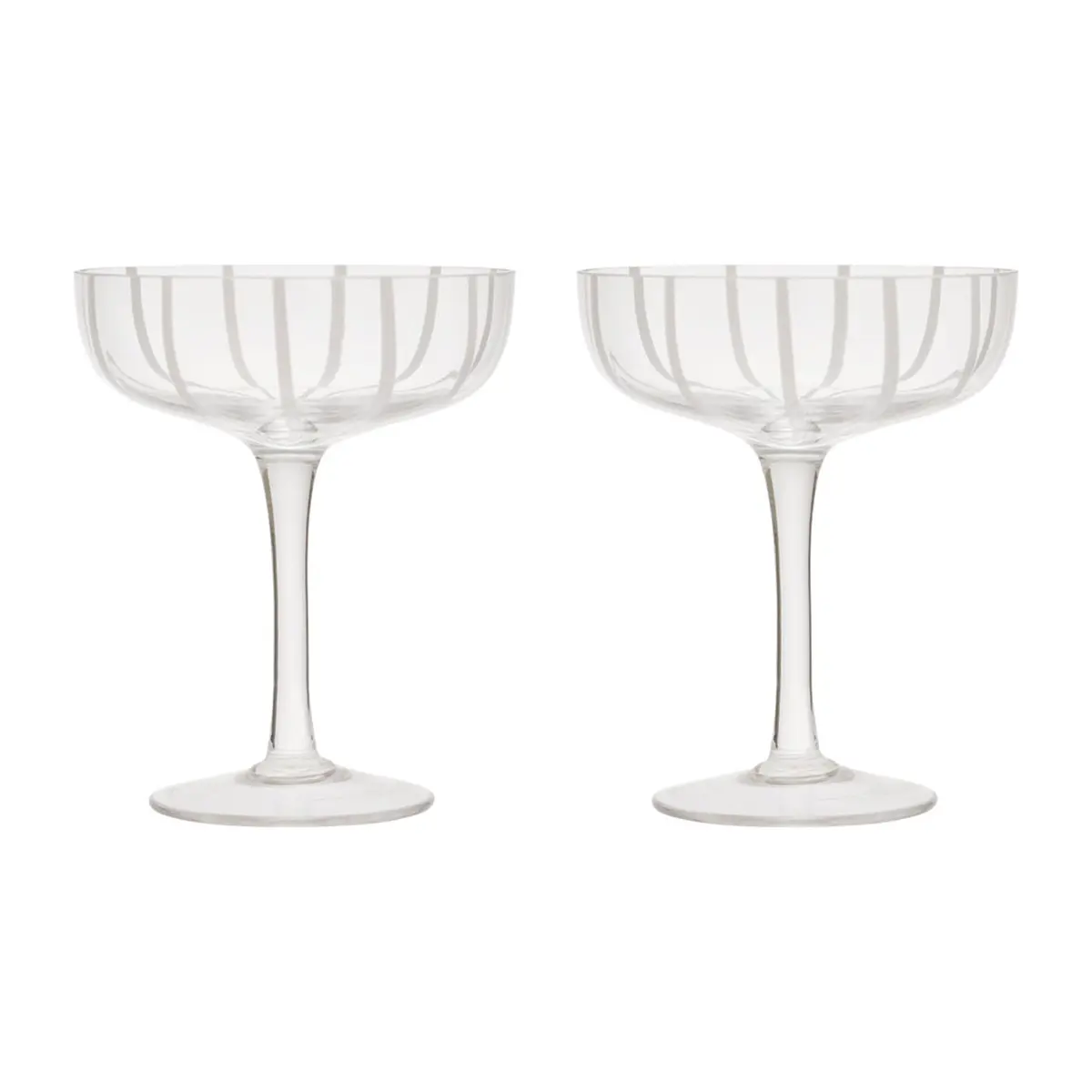 Mizu coupeglass 2-pack, clear