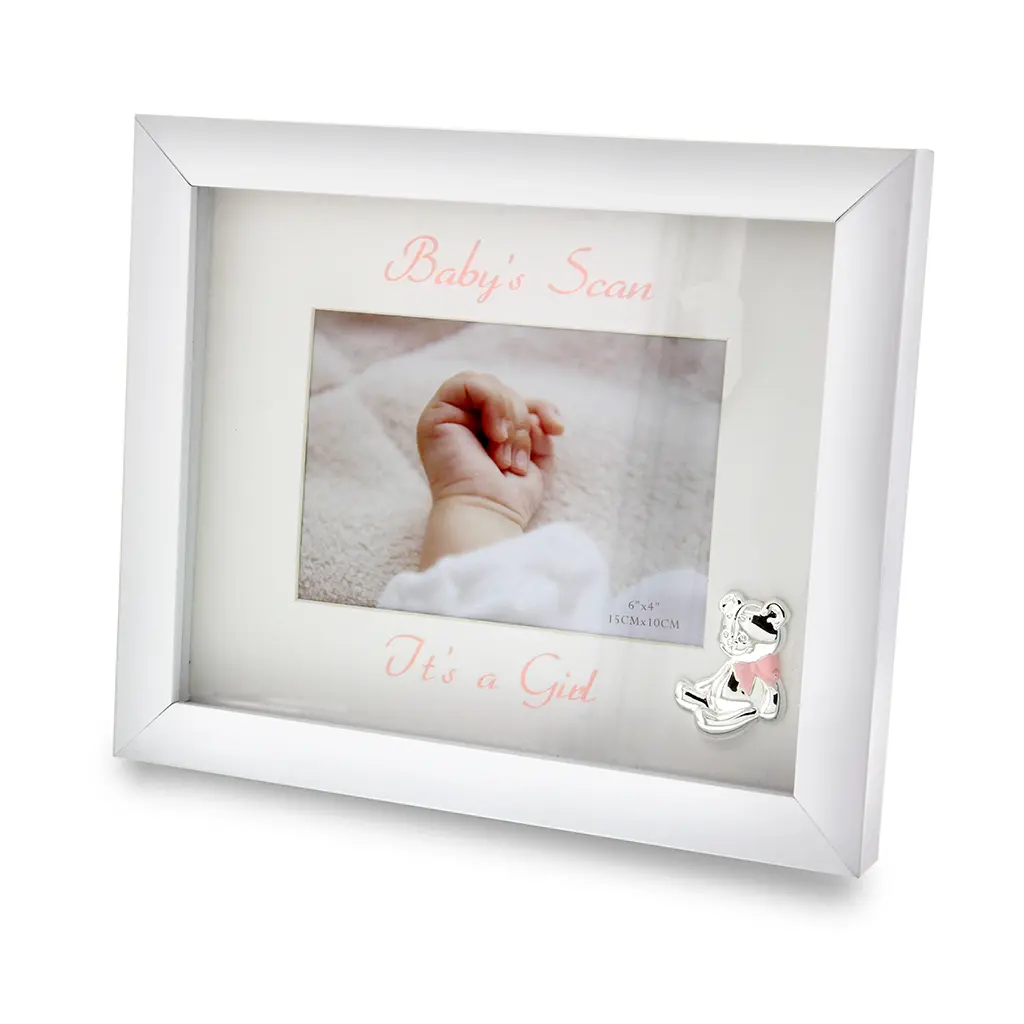 Fotoramme til barn med teksten 'It's a girl'