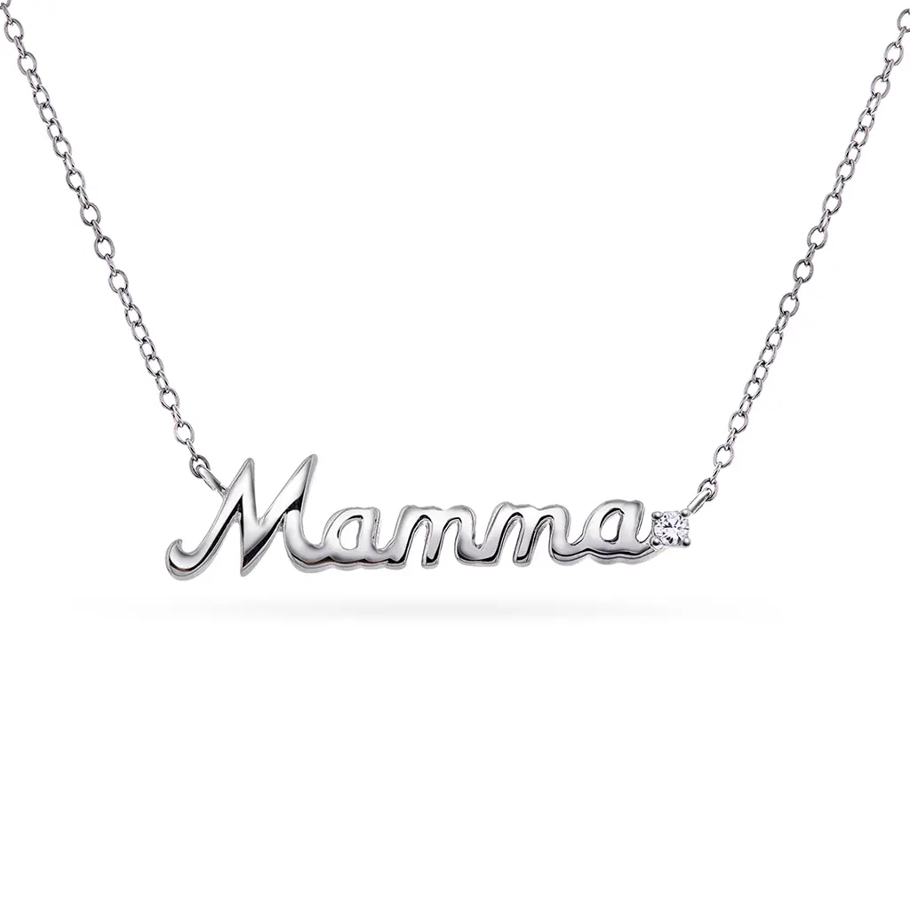 Mammasmykke i 925 sølv