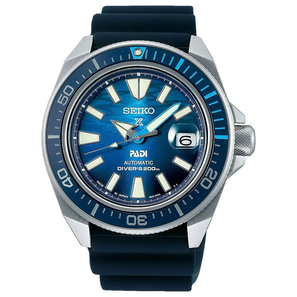 Prospex Turtle King Automatic dykkerklokker med sort gummi rem