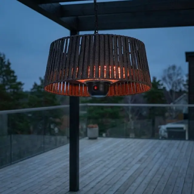 Terrassevarmer Oslo tak grå