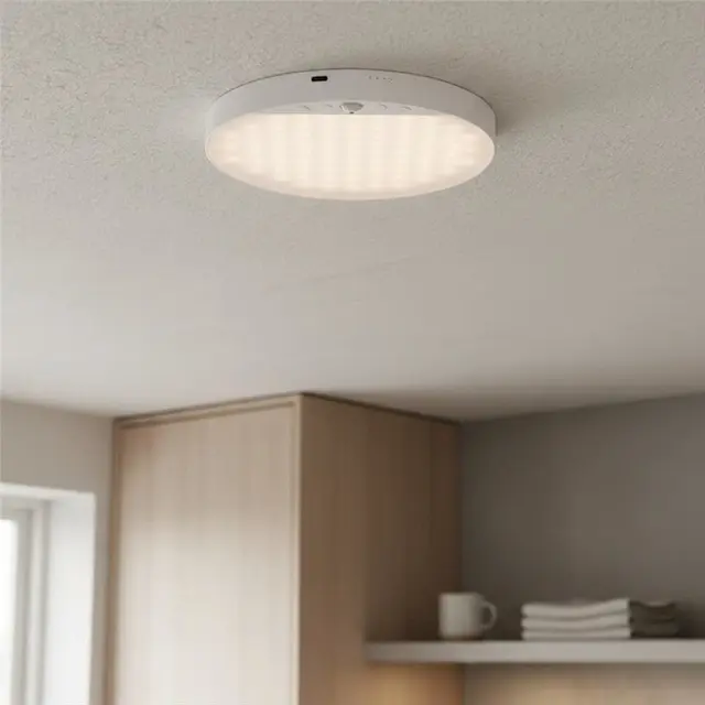 Pixi LED plafond taklampe oppladbar 15cm hvit
