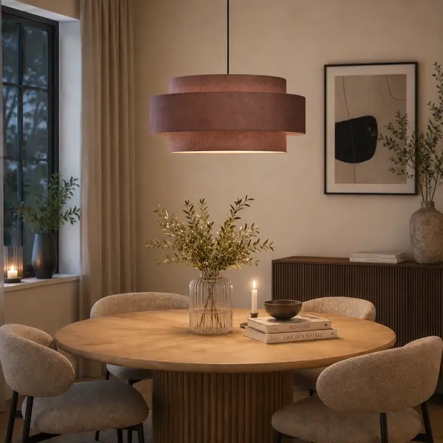 Trysil taklampe brun 50cm