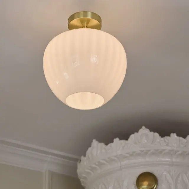 Carmen plafond taklampe 29cm opal