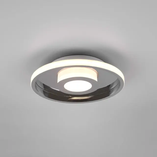 Ascari LED takplafond bad IP44 30cm krom