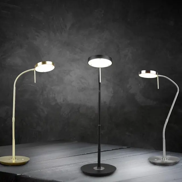 Monza LED skrivebordslampe 57cm sort