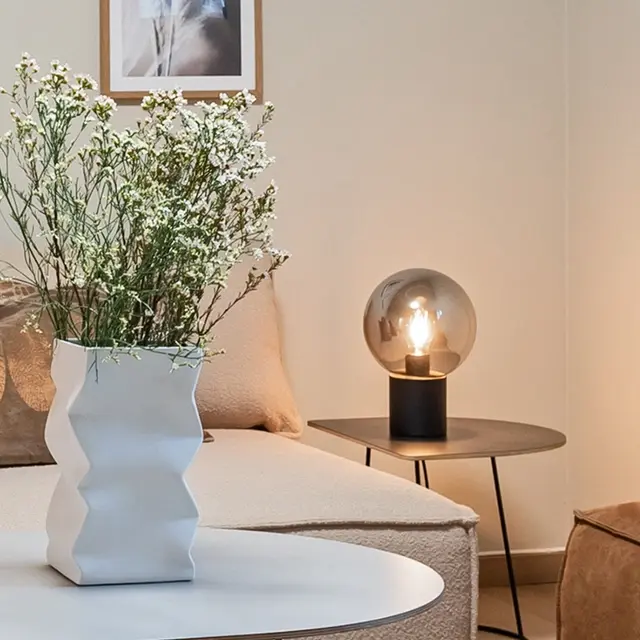 Giant Balloon bordlampe 30cm smoke