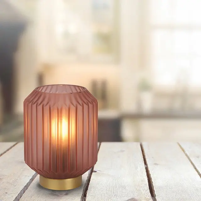 Sueno bordlampe 17cm rosa