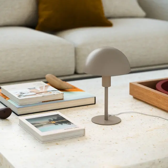 Ellen Mini bordlampe 25cm brun