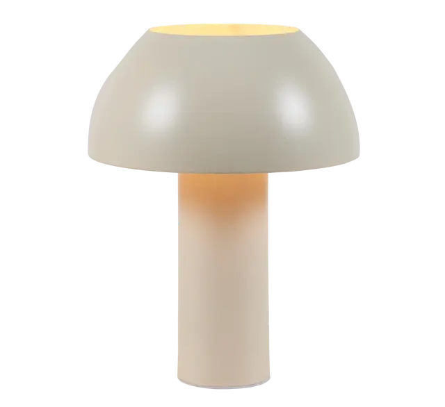 Evita bordlampe 38,5cm beige