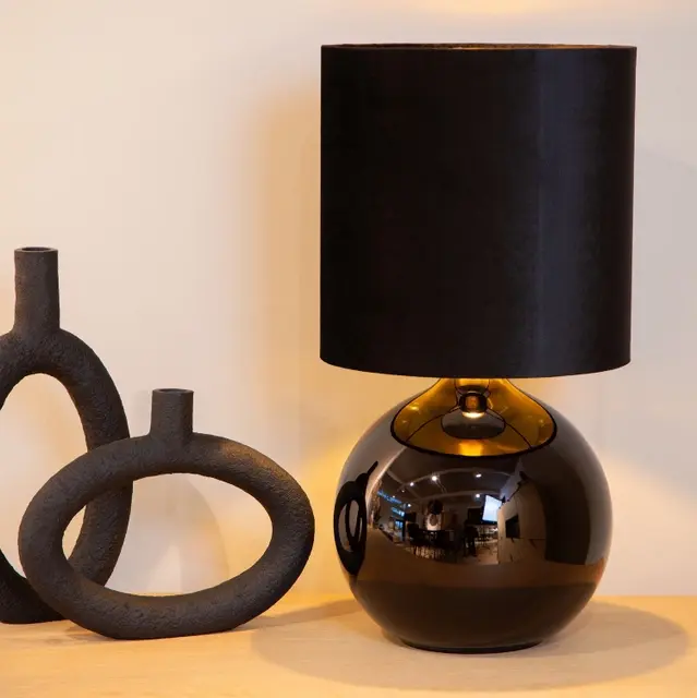 Esterad bordlampe 47cm sort