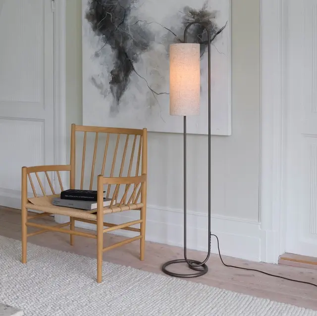 Loop gulvlampe 150cm brun