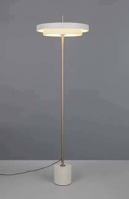 Keaton LED gulvlampe 140cm grå