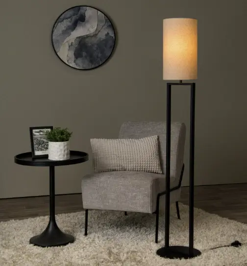 Herman gulvlampe 118cm beige