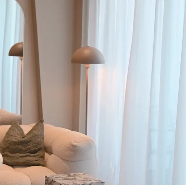 Mycena gulvlampe 140cm beige