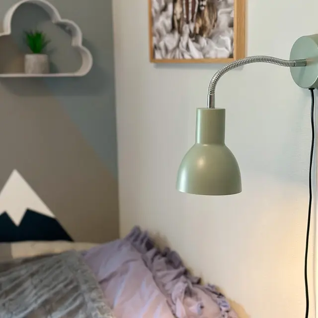 Gulliver leselampe vegg 23cm grønn