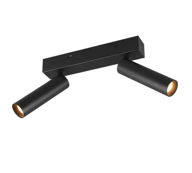 Ambala LED takspot 26cm 2lys sort