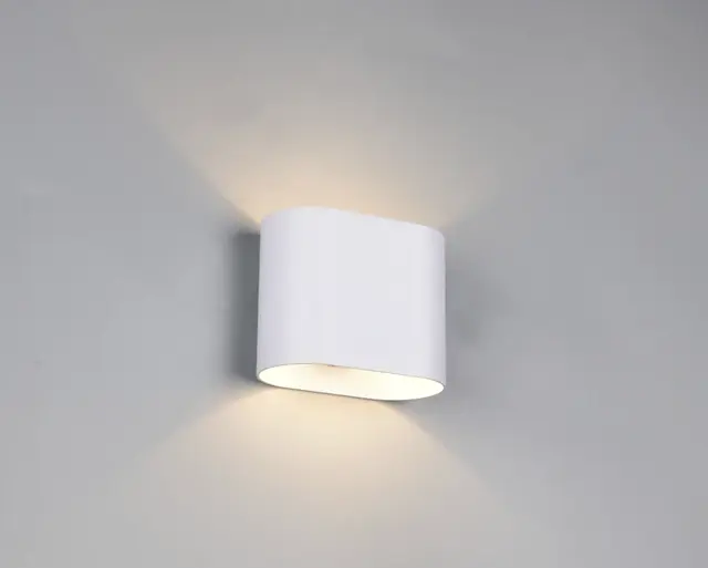Alani vegglampe 12cm hvit