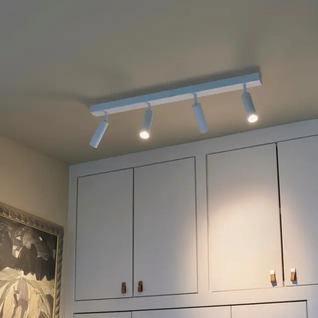 Bino LED skinne 4lys 80cm hvit