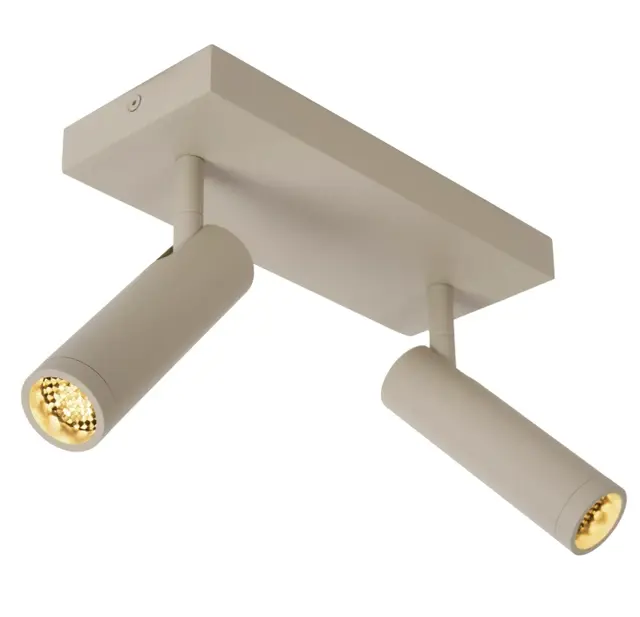 Grado takspot 2lys 25cm beige