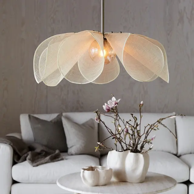 Styrka taklampe 75cm natur
