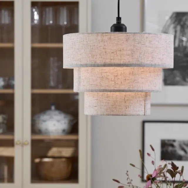 Bletind taklampe 30cm hvit