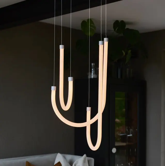 Maxwell LED taklampe 50cm hvit