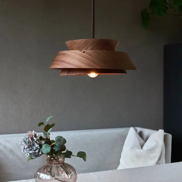 Justin taklampe 42cm brun