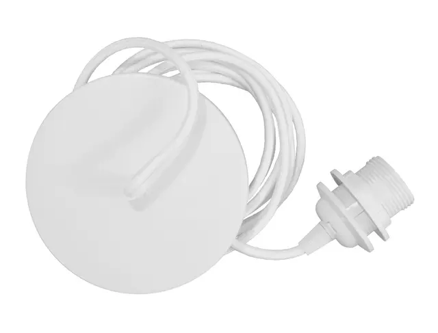 Rosette pendeloppheng hvit