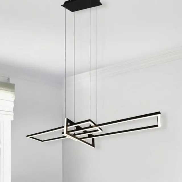 Salinas LED taklampe 110cm sort