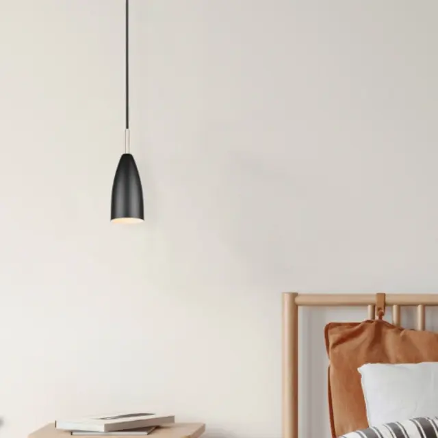 Farin pendel 10cm sort