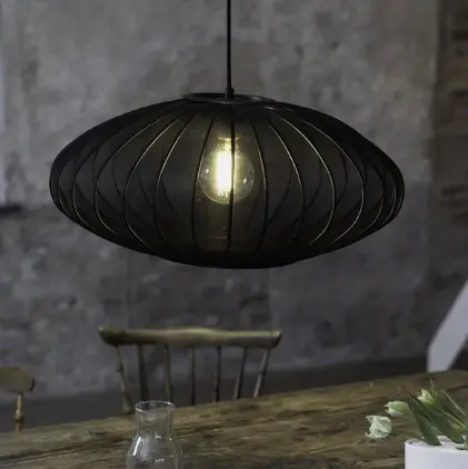 Florence taklampe 60cm sort