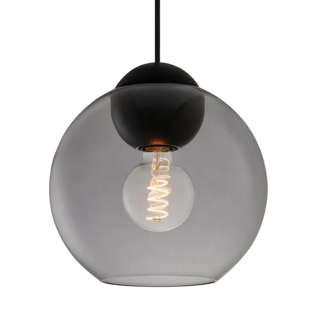 Bubbles taklampe 24cm smoke