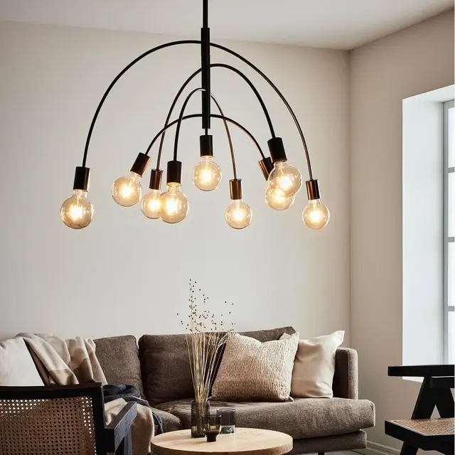 Lavello taklampe 95cm sort