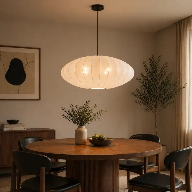 Wolf taklampe 80cm hvit