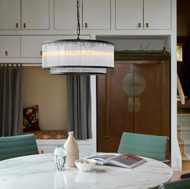 Archie taklampe lysekrone 50cm sort