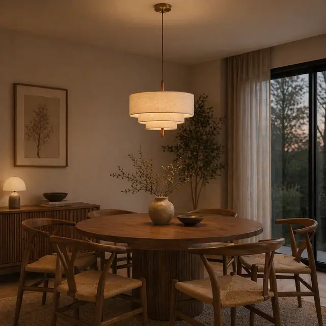Blefjell Harmoni taklampe 50cm beige