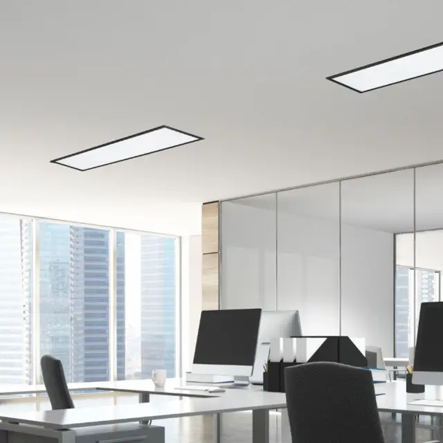 Gamma LED panel 80cm sort