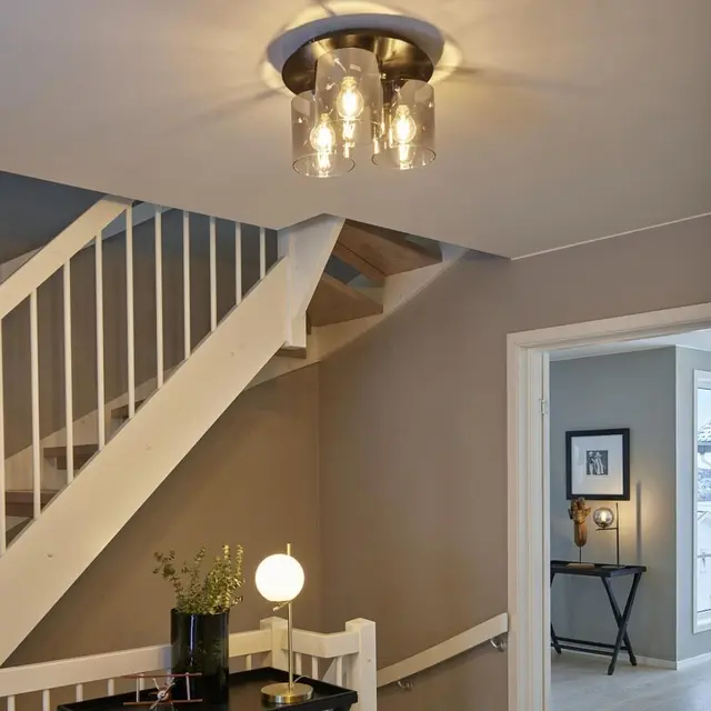 Roxy plafond taklampe 35cm smoke