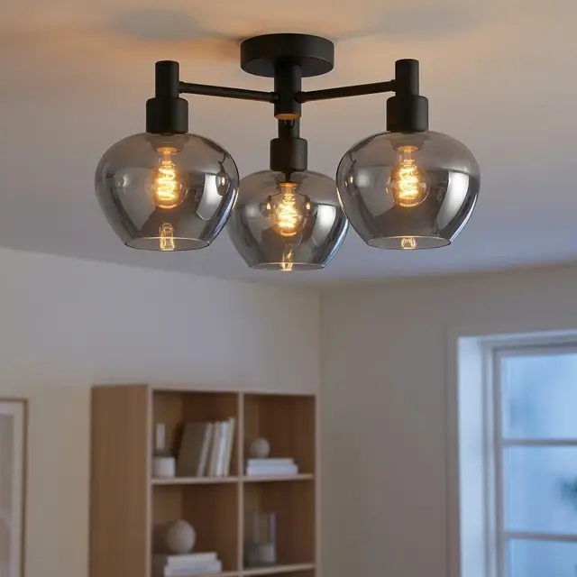 Kelly plafond taklampe 52cm smoke