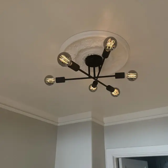 Oda plafond taklampe 58cm sort