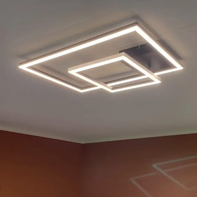 Padella LED plafond taklampe 63cm sort