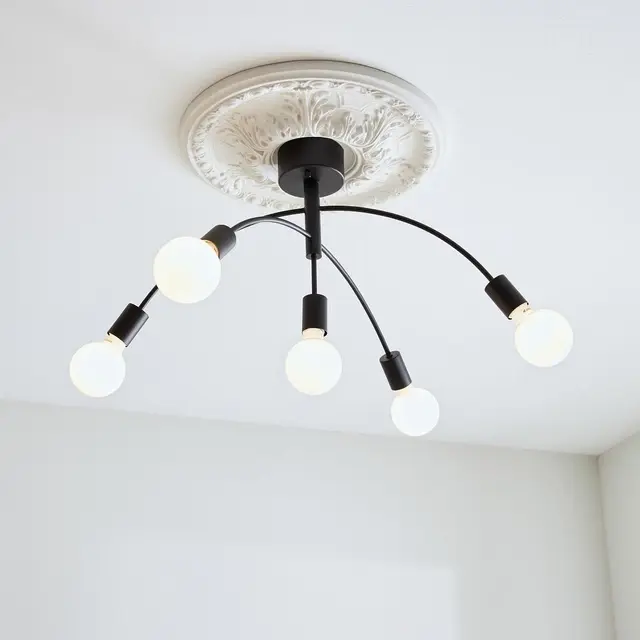 Cygnus plafond taklampe 70cm sort