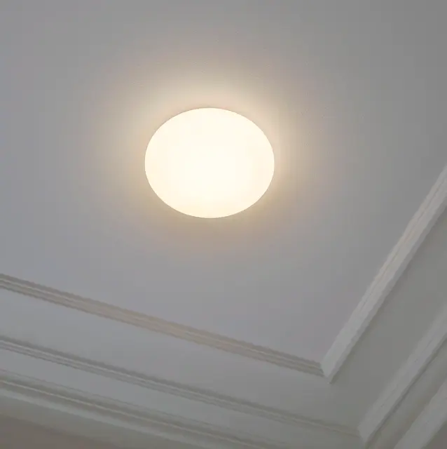 Lune LED plafond taklampe 25cm hvit