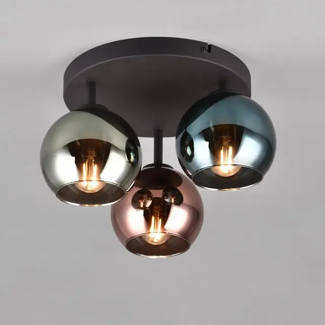 Sheldon plafond taklampe 40cm sort