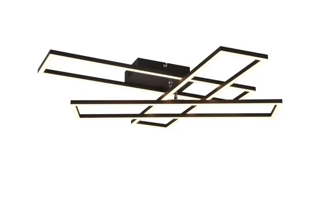 Corso LED plafond taklampe 66cm sort
