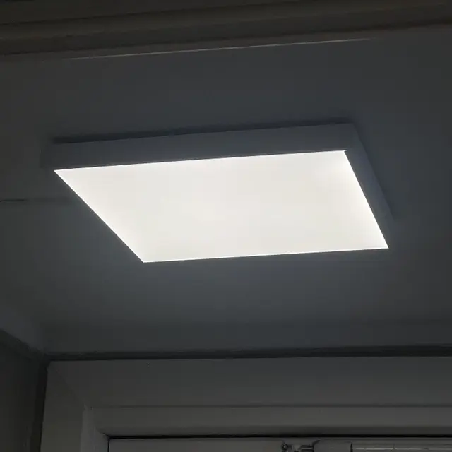 Slim LED plafond taklampe 30cm hvit