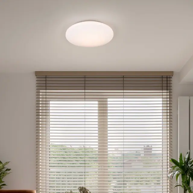 Pollux LED plafond taklampe bevegelsesensor 37cm hvit