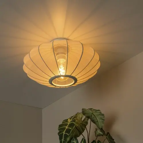 Corina Flush plafond taklampe 40cm beige