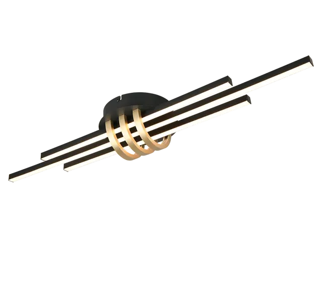 Cinto LED plafond taklampe 81cm sort